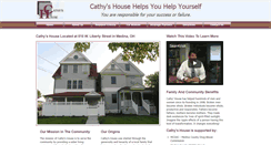 Desktop Screenshot of cathyshouse.org