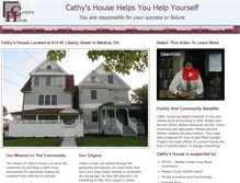 Tablet Screenshot of cathyshouse.org